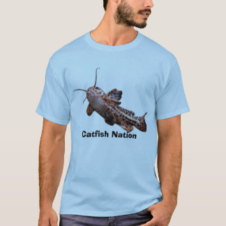 Camiseta Nação 2 do peixe-gato