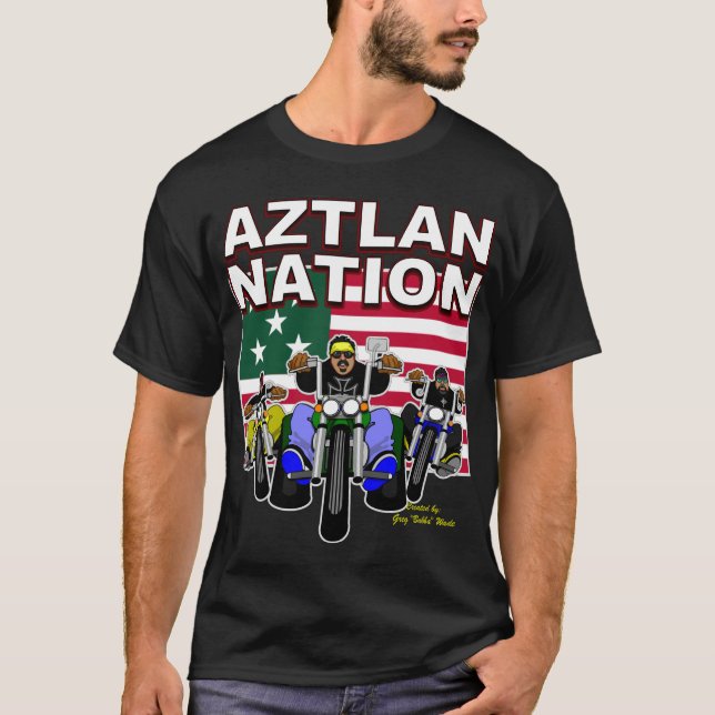 CAMISETA NAÇÃO AZTLAN (Frente)