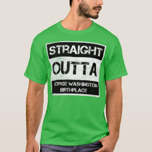 Camiseta Nação Birthplace do George Washington, hetero fora