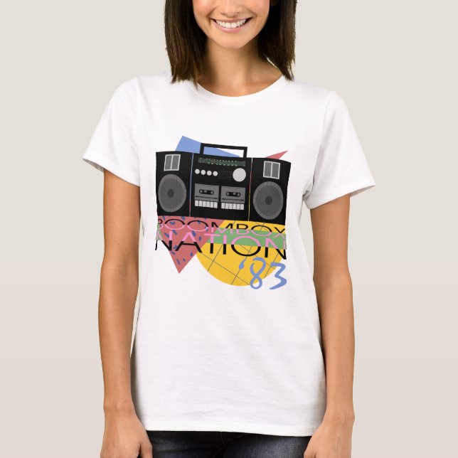 Camiseta Nação Boombox 83 (Frente)
