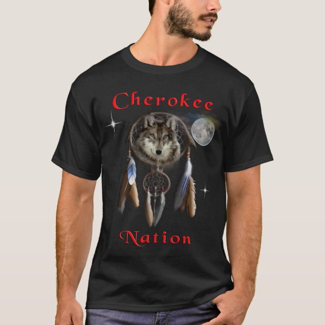 Camiseta Nação Cherokee (Frente)