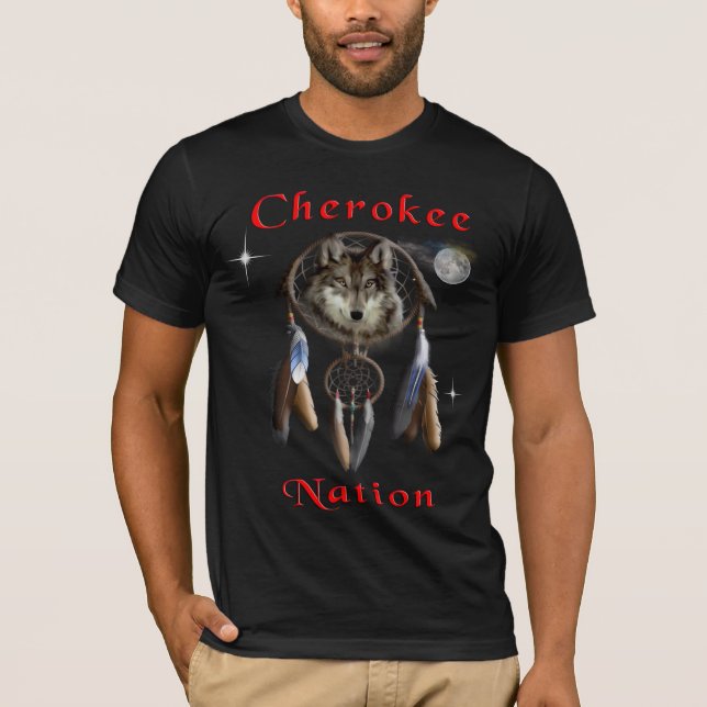 Camiseta Nação Cherokee (Frente)