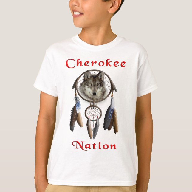 Camiseta Nação Cherokee (Frente)