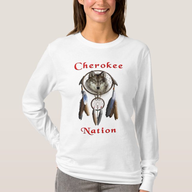 Camiseta Nação Cherokee (Frente)