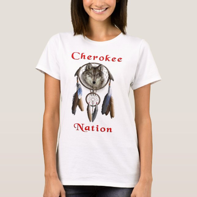 Camiseta Nação Cherokee (Frente)