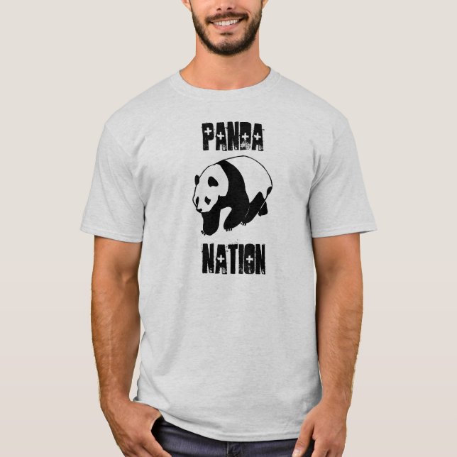 Camiseta Nação da panda (Frente)