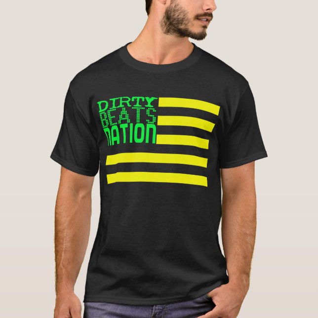 Camiseta Nação de Batimentos Sujos (Frente)