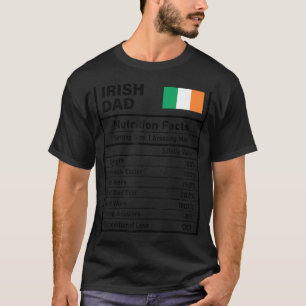 Camiseta Nação de Dia de os pais dos Fatos de Nutrição do P