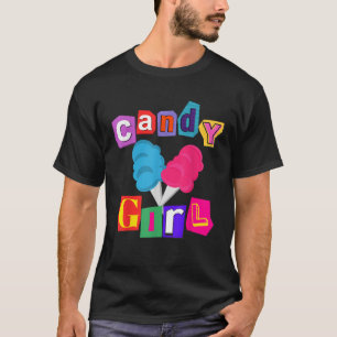 Camiseta Nação de fantasia de festas de chocolate de algodã