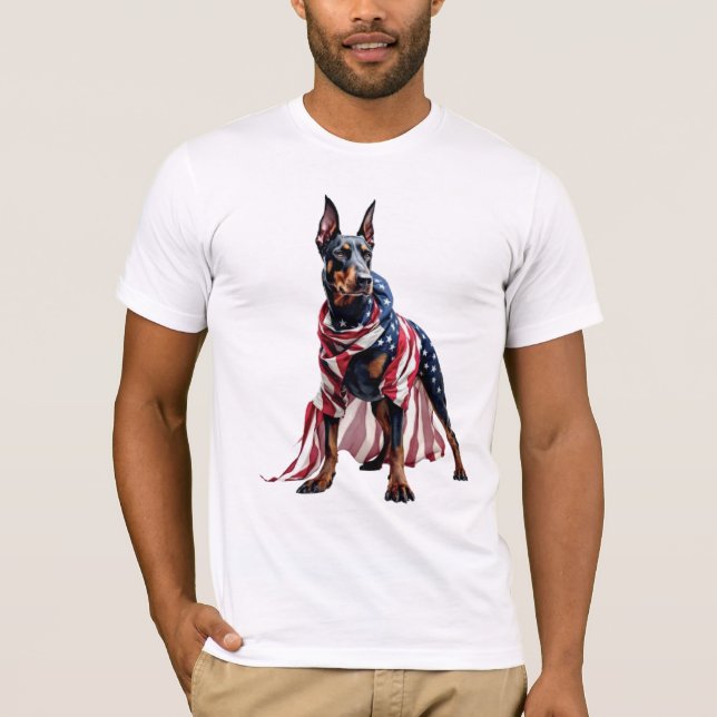 Camiseta Nação de Guarda Doberman (Frente)