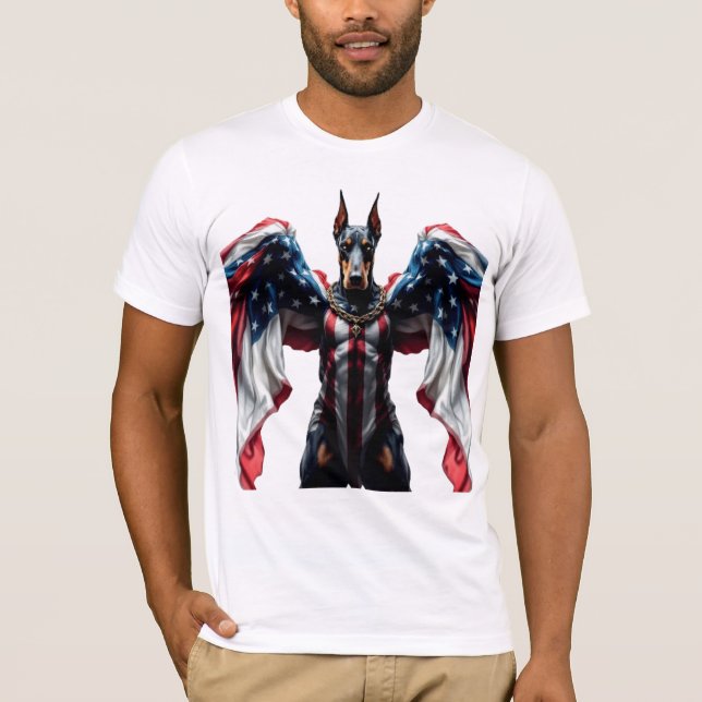 Camiseta Nação de Guarda Doberman (Frente)