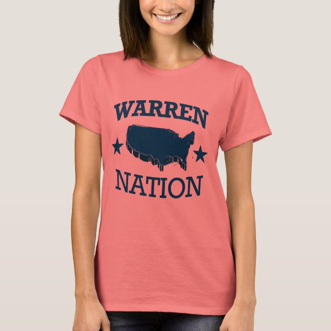 CAMISETA NAÇÃO DE WARREN (Frente)