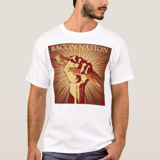 Camiseta Nação do bacon