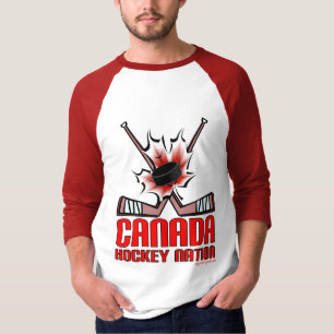 Camiseta Nação do hóquei - Canadá