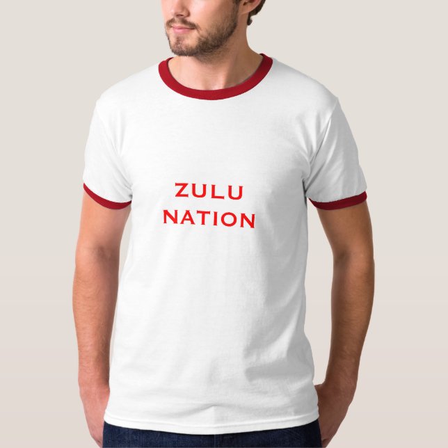 CAMISETA NAÇÃO DO TRIBO ZULU (Frente)