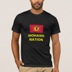 Camiseta Nação Mohawk: T-Shirt (Escuro)