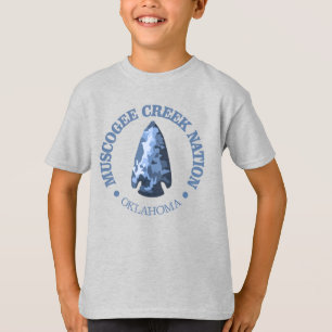 Camiseta Nação Muscogee Creek (ponta de seta)