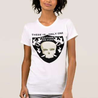 CAMISETA NAÇÃO NO FOGO - HÁ SOMENTE UM