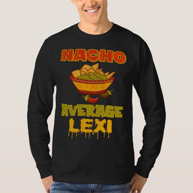 Camiseta Nacho Average Lexi (Frente)