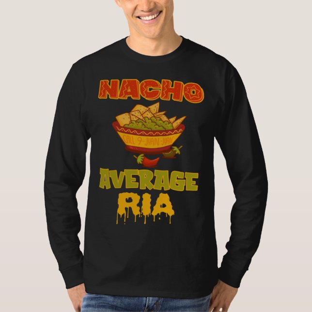 Camiseta Nacho Average Ria (Frente)