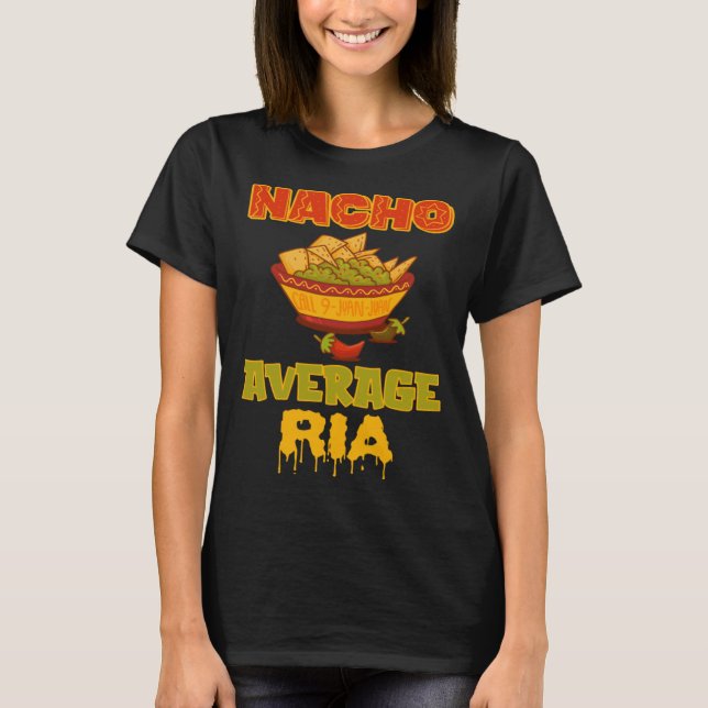 Camiseta Nacho Average Ria (Frente)