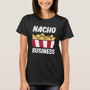 Camiseta Nacho Business Nachos Engraçado Comida mexicana Na