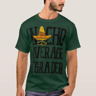 Camiseta Nacho Grau médio de segundo Volta ao Estudo Escola