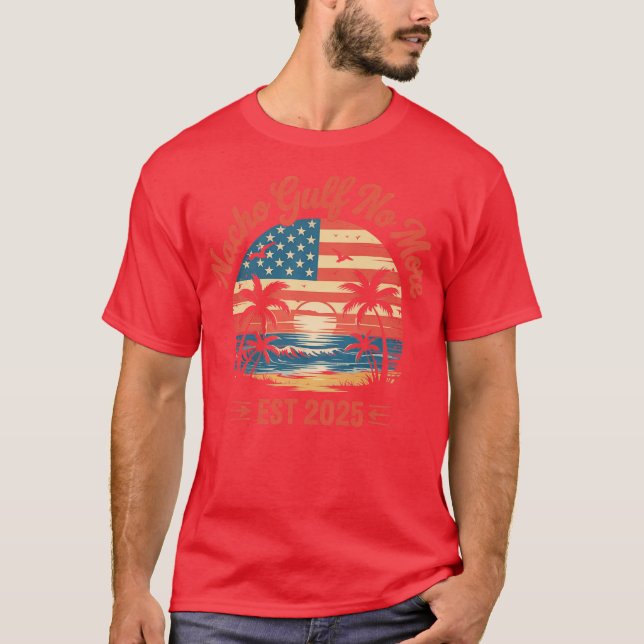 Camiseta Nacho gulf não mais da América (Frente)