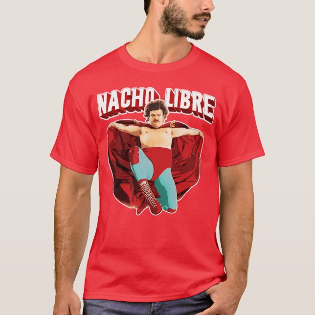 Camiseta Nacho libre retro (Frente)