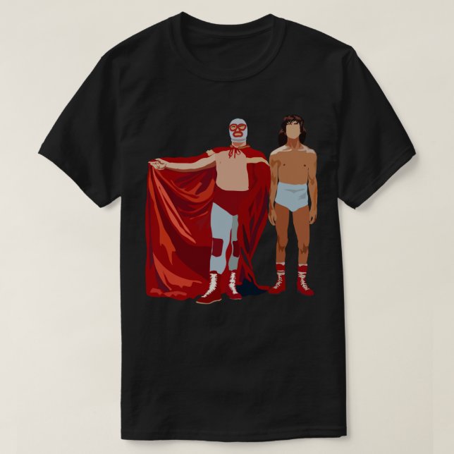 Camiseta Nacho Libre Sticker Copy (Frente do Design)