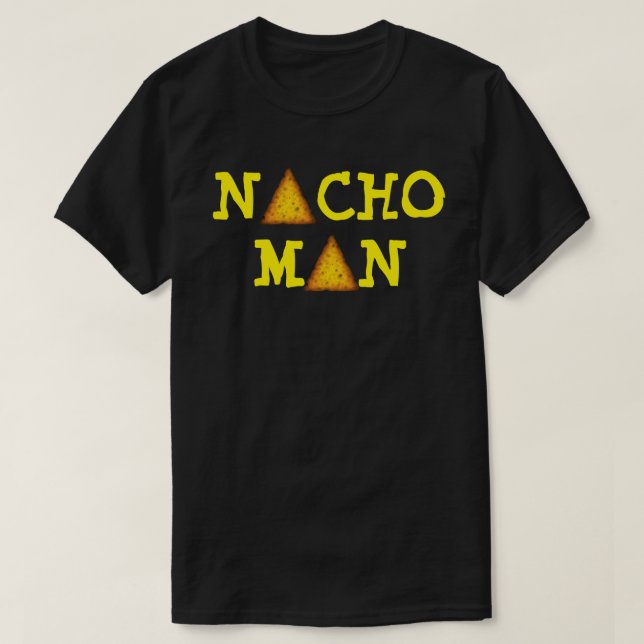 CAMISETA NACHO MAN (Frente do Design)