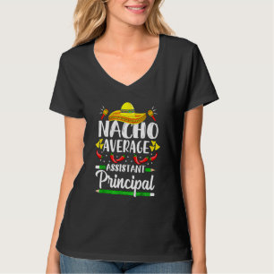 Camiseta Nacho Média Assistente Principal Cinco De Mayo Te