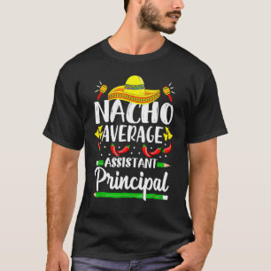 Camiseta Nacho Média Assistente Principal Cinco De Mayo Te