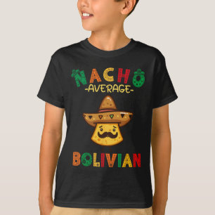Camiseta Nacho Média Boliviana Funny Cinco De Mayo Sombrer
