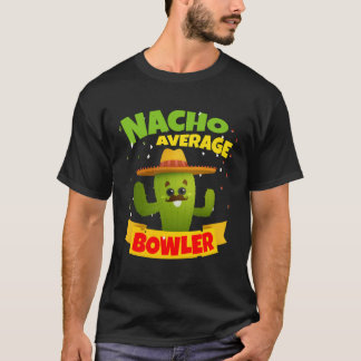 Camiseta Nacho Média Bowler Boliche 5 Cinco Cinco De Mayo