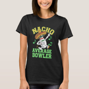 Camiseta Nacho Média Bowler Boliche Mexicana Cinco De Mayo