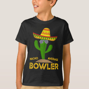Camiseta Nacho Média Bowler Cinco De Mayo Família Mexicana