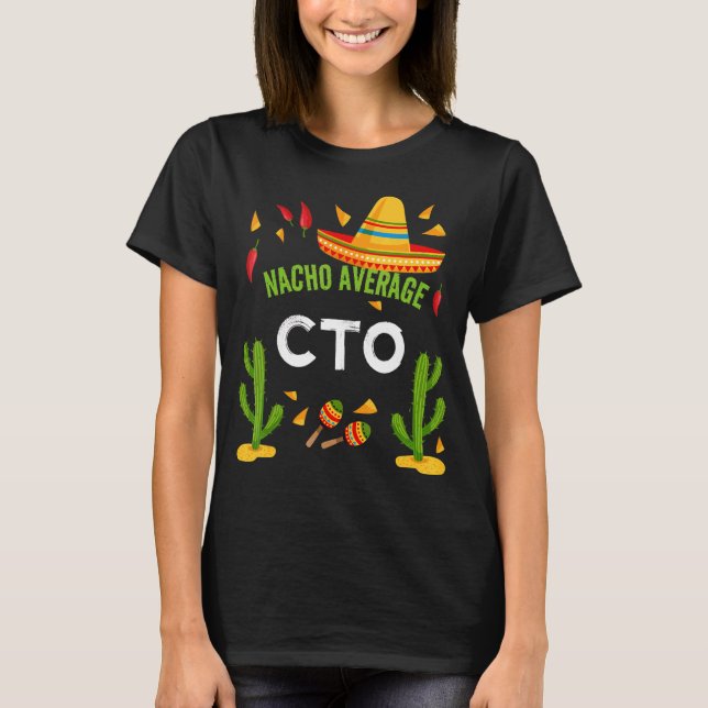Camiseta Nacho Média Cto Cinco De Mayo (Frente)