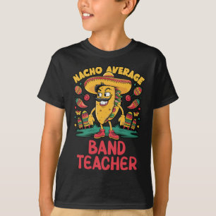 Camiseta Nacho Média de Banda Professor Cinco De Mayo Mexic