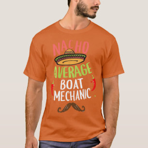 Camiseta Nacho Média de Barcos Mecânicos Sombrero Cinco Bea