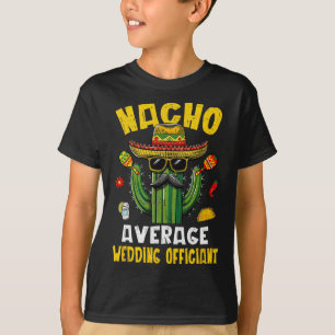 Camiseta Nacho Média de Casamento Oficiente Harious Jo