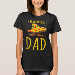 Camiseta Nacho Média de Comida de Pai Pun Love Nachos Foodi