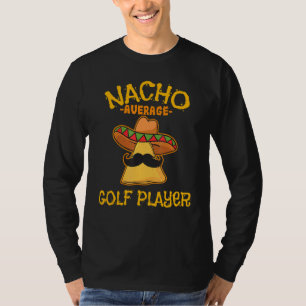 Camiseta Nacho Média de Golf Cinco De Mayo Mexicano Fi