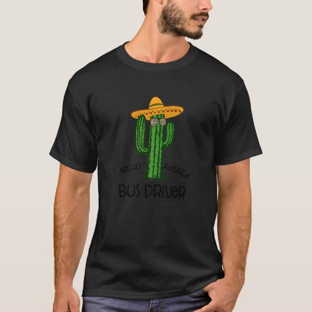Camiseta Nacho Média de Ônibus Cinco De Mayo Fiesta Par (Frente)