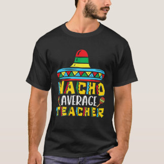Camiseta Nacho Média de Professores Homens Correspondentes