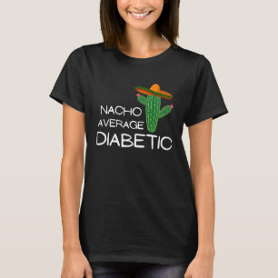 Camiseta Nacho Média Diabética Cinco De Mayo