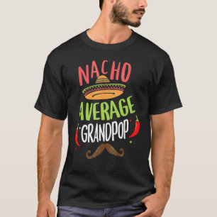 Camiseta Nacho Média do Vovô Mexicano Cinco de bigode M