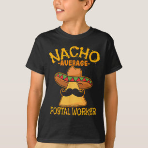Camiseta Nacho Média dos Trabalhadores Postais Cinco De May