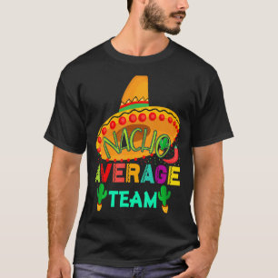 Camiseta Nacho Média Equipe Cinco de Mayo Partido Mexicano