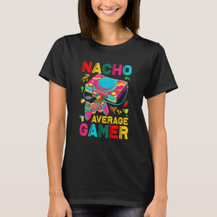 Camiseta Nacho Média Gamer Cinco De Mayo Videos games Boys